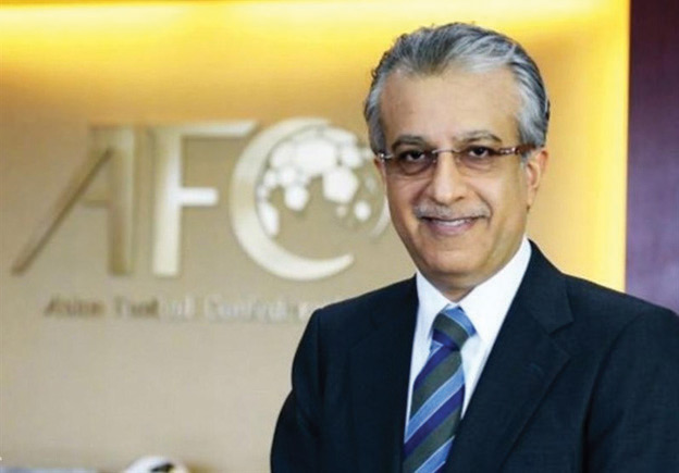  شیخ سلمان: کروناویروس فوتبال آسیا را متحد کرد