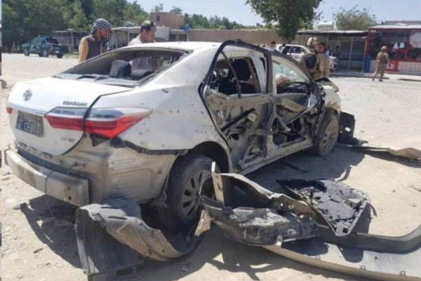 دو کارمند کمیسیون مستقل حقوق بشر در یک انفجار در کابل کشته شدند