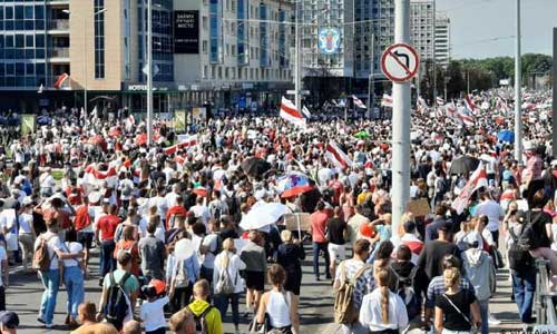 فراخوان اپوزیسیون بلاروس برای اعتصاب عمومی و تشکیل حزب جدید
