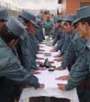 فراغت 80 پولیس از یک دورهء آموزشی در بامیان