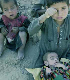 افغانستان بلند ترین شیوع سوء تغذی کودکان را درجهان دارد