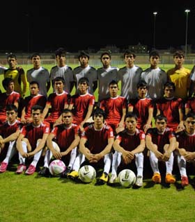 بازی نیمه نهایی فوتبال چلنج کاپ آسیا، افغانستان 0  - فلسطین 2