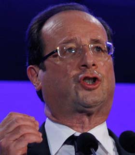 پیروزی اولاند در انتخابات فرانسه 