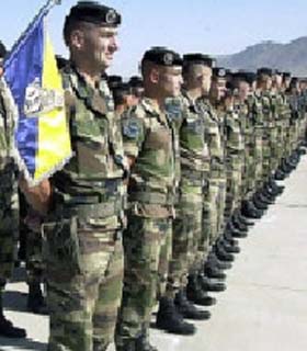 خروج نخستین گروه از نظامیان فرانسوی از افغانستان