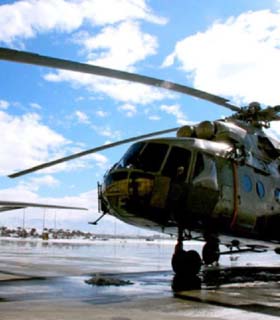 انتقال اولین دسته هلیکوپتر های پیشرفته روسی به افغانستان آغاز شد 